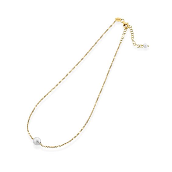 Collana Glamour Donna in Argento Perla LGNK707-2 - LGNK707-2